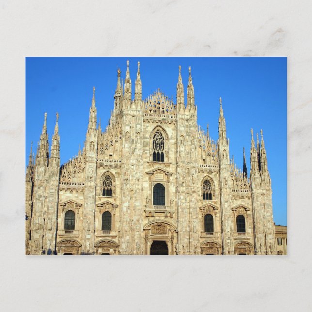 The Duomo, Milan's cathedral Postcard (Front)