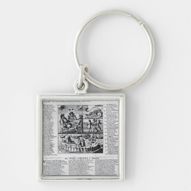 The Dutch Boare dissected Keychain (Front)