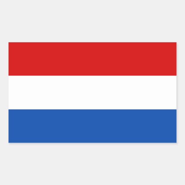 The Dutch Flag Sticker (Front)