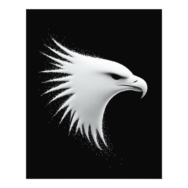 The Eagle - Abstract Wall Art (Front)