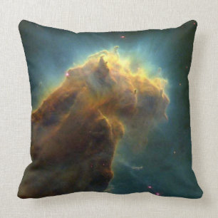The Eagle column IC 4703 NASA Throw Pillow