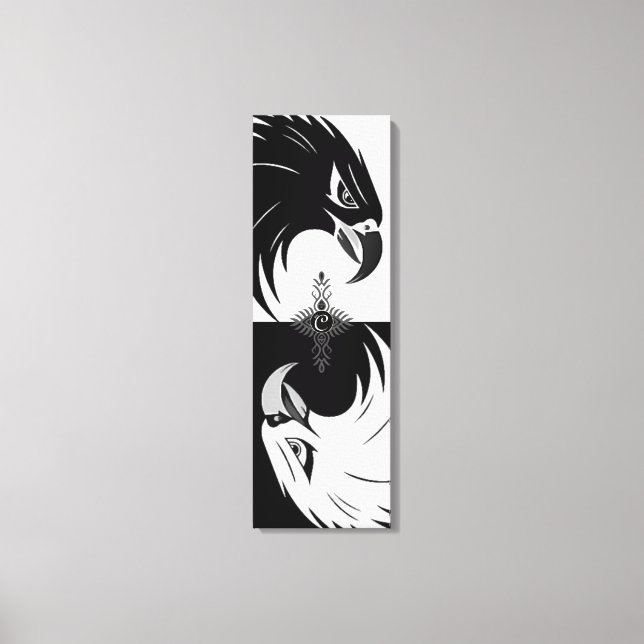 The "Eagle Eye" Stretched Canvas Print  (Front)