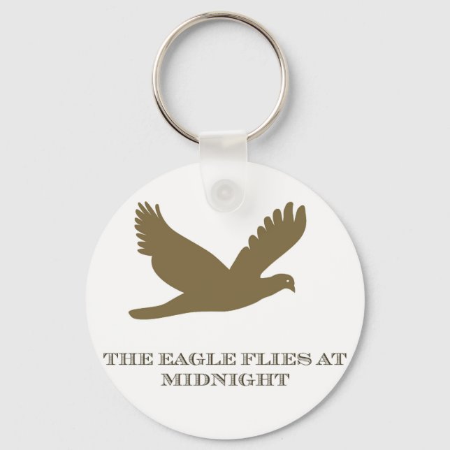 The Eagle Flies At Midnight key chain (Front)