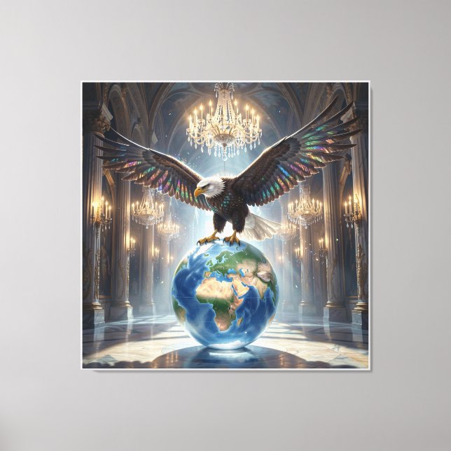 The Eagle Has Landed III Canvas Print (Front)
