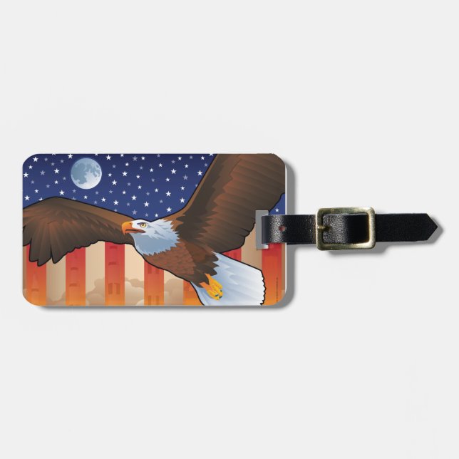 The Eagle Has Landed Luggage Tag (Front Horizontal)