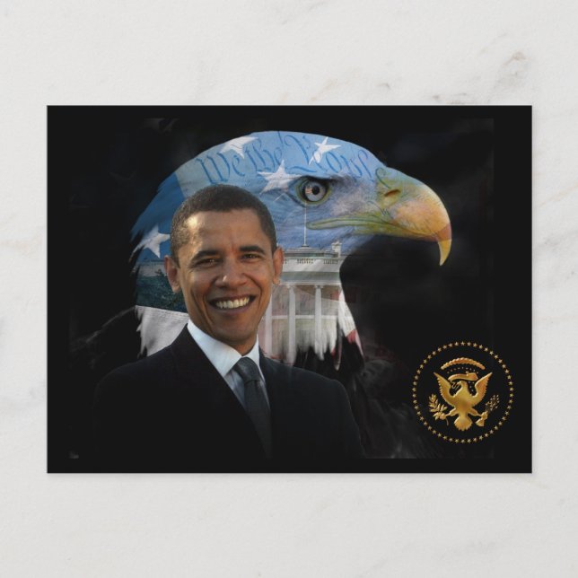 The Eagle has landed... Postcard (Front)