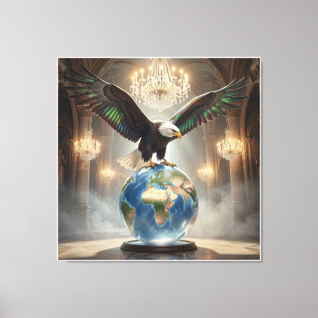 The Eagle Has Landed VIII Canvas Print (Front)