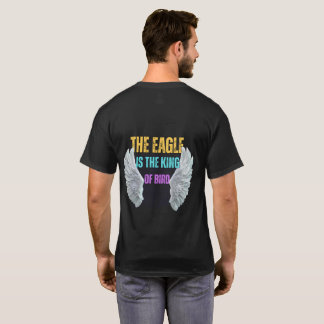 The Eagle King Graphic T-Shirt – Bold Eagle Wings