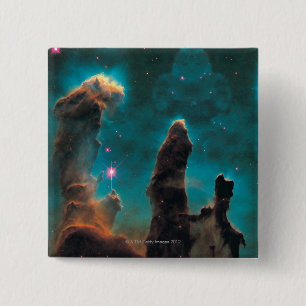 The Eagle Nebula 2 Inch Square Button