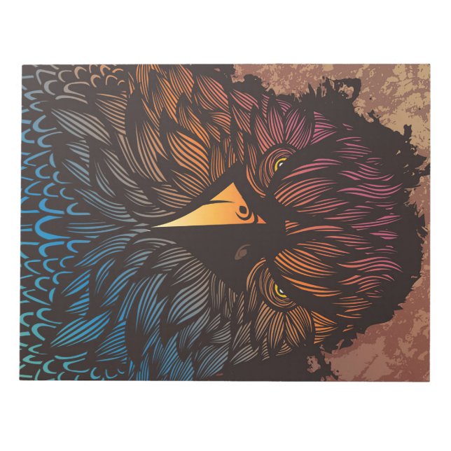 The Eagle Sees Its Prey Notepad (Front)