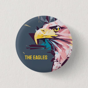 The Eagles 1 Inch Round Button