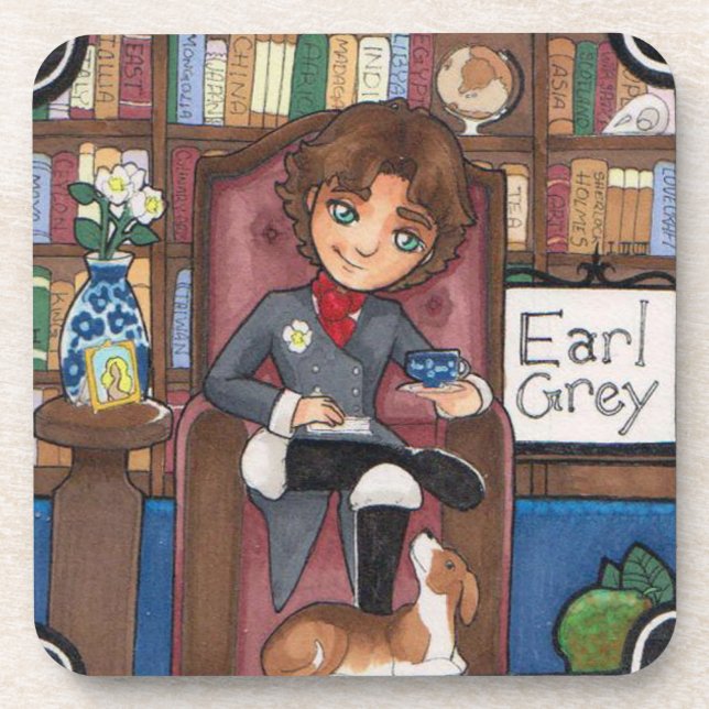 The Earl of Grey Coaster Set (Front)