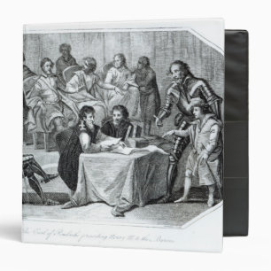 The Earl of Pembroke Presenting Henry III Binder