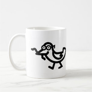 The early bird catches the worm coffee mug