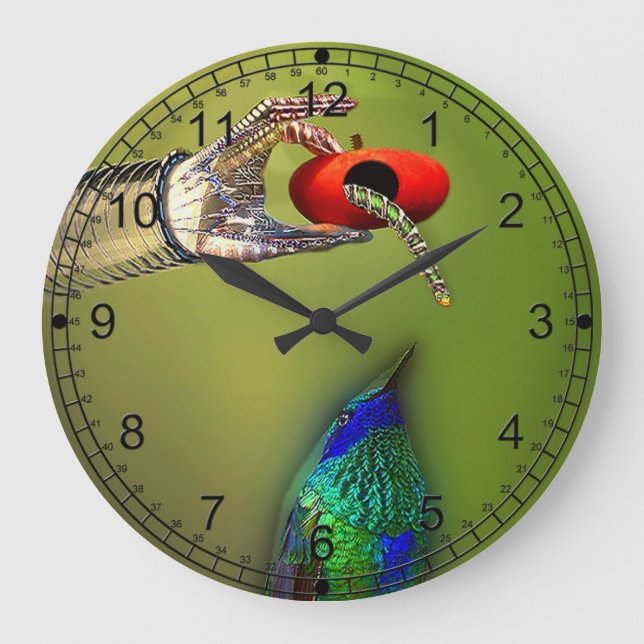 The Early Bird Large Clock (Front)