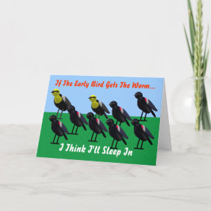 The Early Worm Card