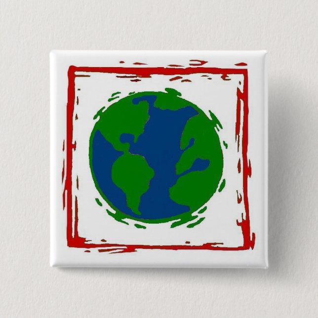 "The Earth" button (Front)
