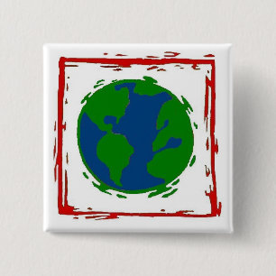 "The Earth" button