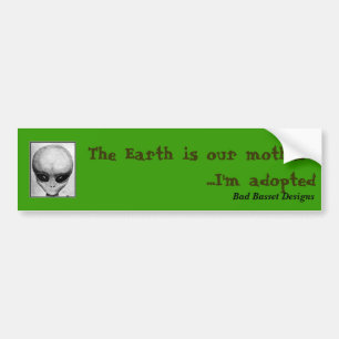 The Earth is our mother... Bumper Sticker