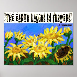 The earth laughs in Flowers poster