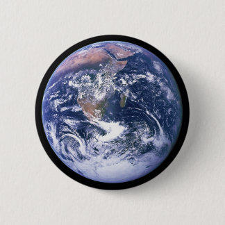 The Earth seen from Apollo 17 aka The Blue Marble 2 Inch Round Button
