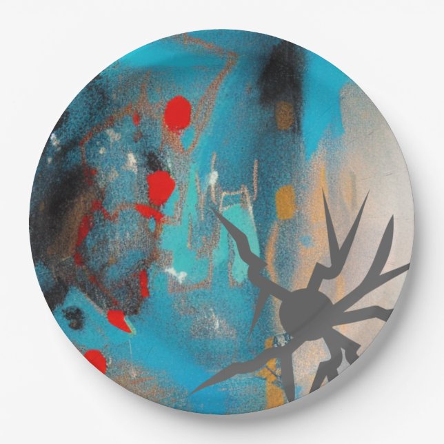 The Earthquake Paper Plate (Front)