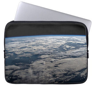 The Earth's Limb Above A Cloudy Western Australia. Laptop Sleeve
