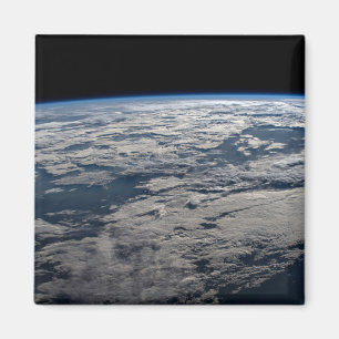 The Earth's Limb Above A Cloudy Western Australia. Magnet