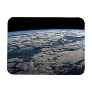 The Earth's Limb Above A Cloudy Western Australia. Magnet