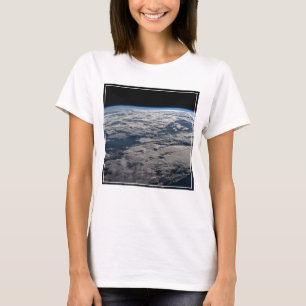 The Earth's Limb Above A Cloudy Western Australia. T-Shirt