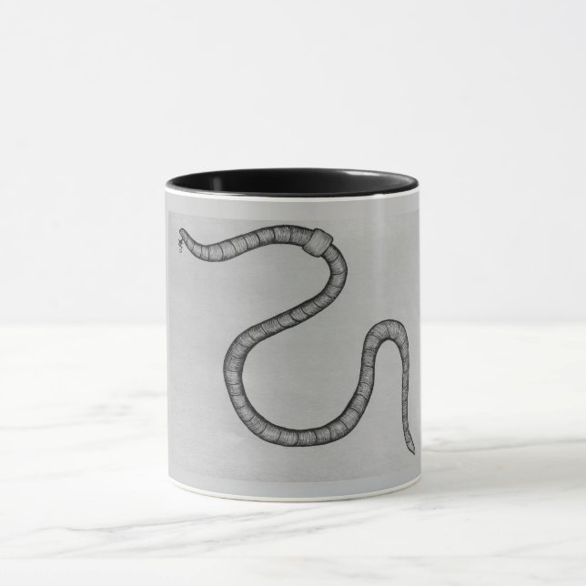 The Earthworm Mug (Center)