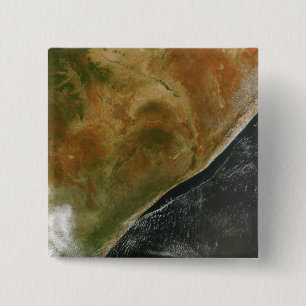 The East African nations 2 Inch Square Button