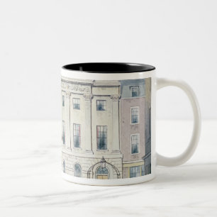 The East front of Skinners' Hall, 1851 Two-Tone Coffee Mug