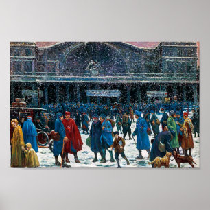 The East Railway Station Famous Visual Arts Maximi Poster
