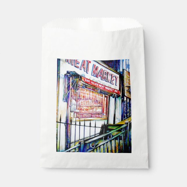 The East Village's Garden of Wisdom Favour Bag (Front)