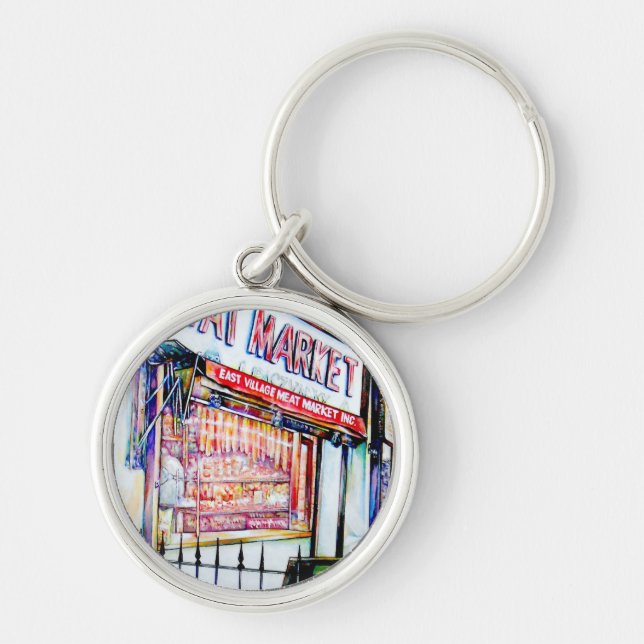 The East Village's Garden of Wisdom Keychain (Front)