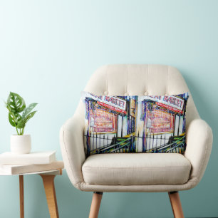 The East Village's Garden of Wisdom Lumbar Pillow