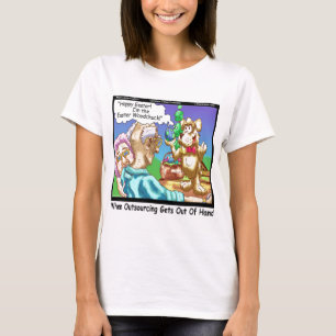 The Easter Bunny Is A Woodchuck Funny T-Shirt