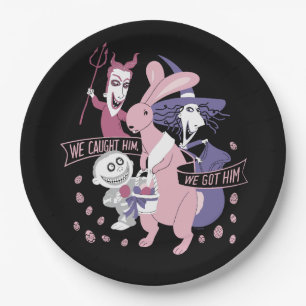 The Easter Bunny   We Got Him Paper Plate