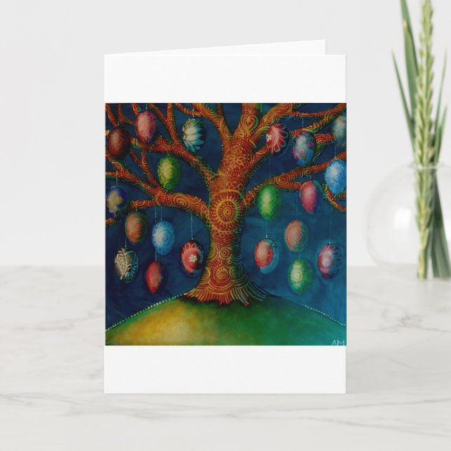 The Easter Tree Holiday Card (Front)