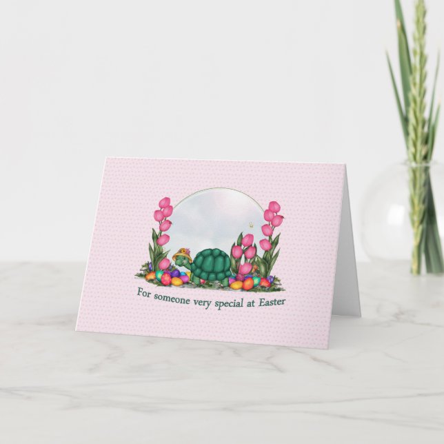 The Easter Turtle  Card (Front)