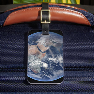 The Eastern Hemisphere On Planet Earth. Luggage Tag