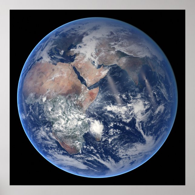 The Eastern Hemisphere On Planet Earth. Poster (Front)