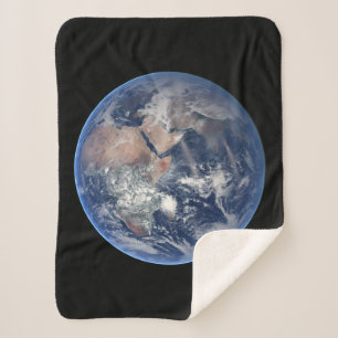The Eastern Hemisphere On Planet Earth. Sherpa Blanket