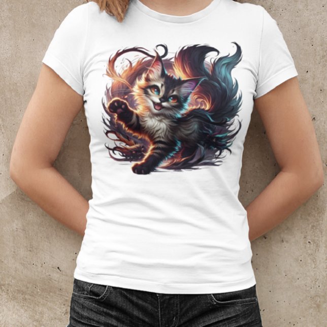 The Eccentric Feline T-Shirt (Creator Uploaded)