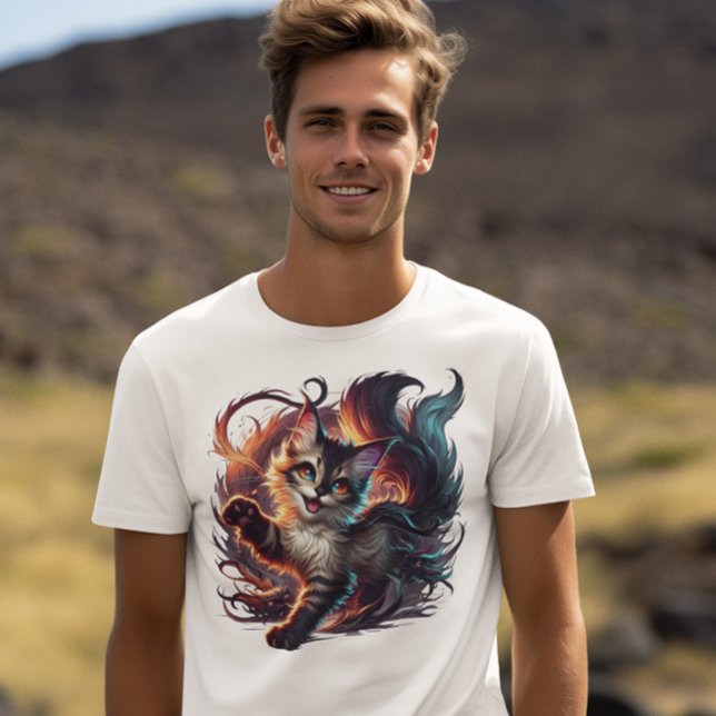 The Eccentric Feline T-Shirt (Creator Uploaded)