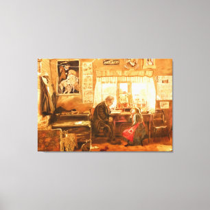 The Echo of 1000 Hours Canvas Print