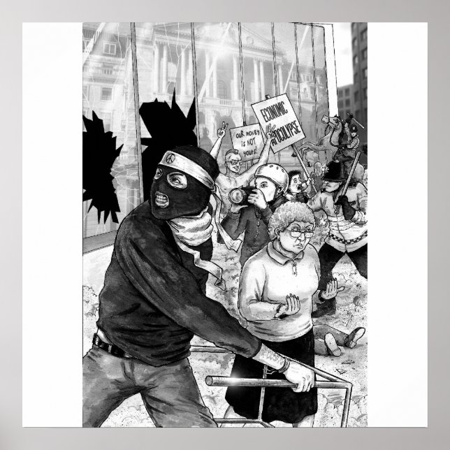 The Economic Rioter Poster (Front)