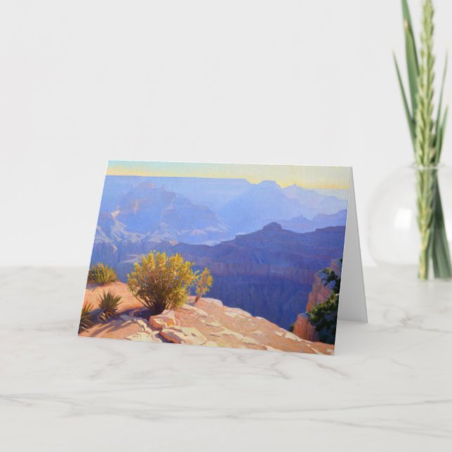 The Edge Of Forever Greeting Card (Front)