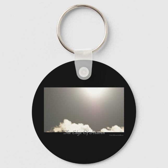 The Edge Of Heaven Apparel,Gifts & Collectibles Keychain (Front)
